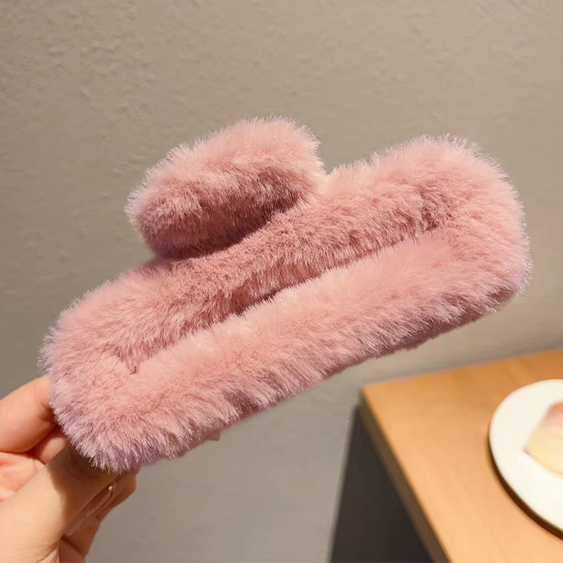Plush Cloud Claw Clips