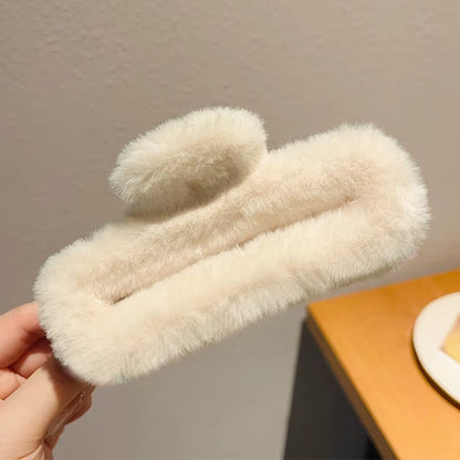Plush Cloud Claw Clips